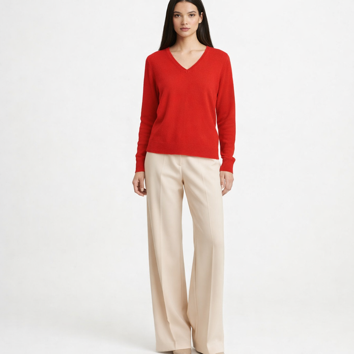 AUTRES COL V ORANGE - Taille XL (42)