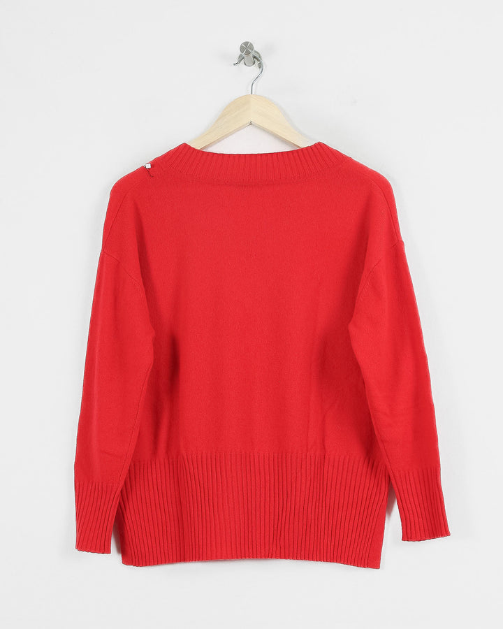 AUTRES COL V ROUGE - Taille S (36)