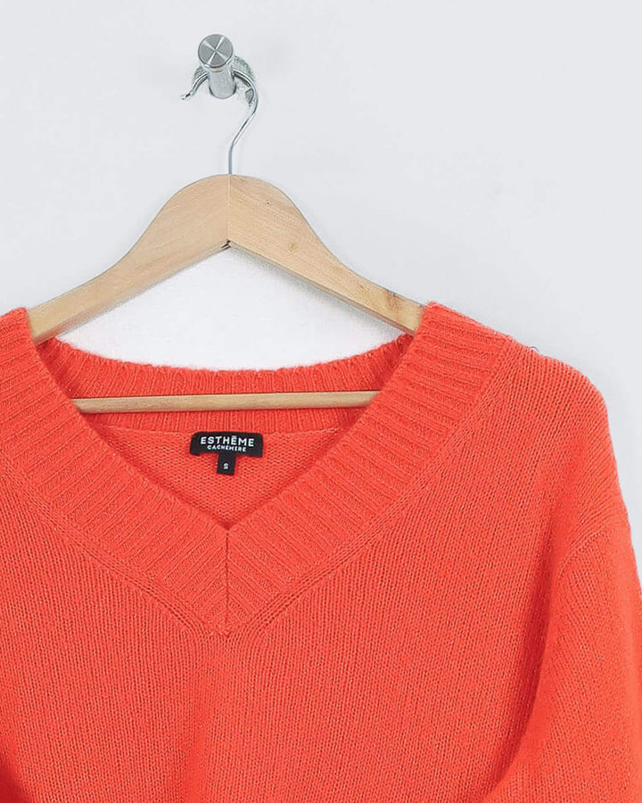 AUTRES COL V ORANGE - Taille S (36)