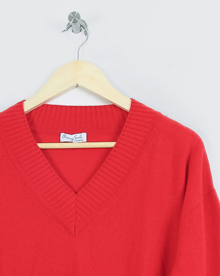 AUTRES COL V ROUGE - Taille M (38)