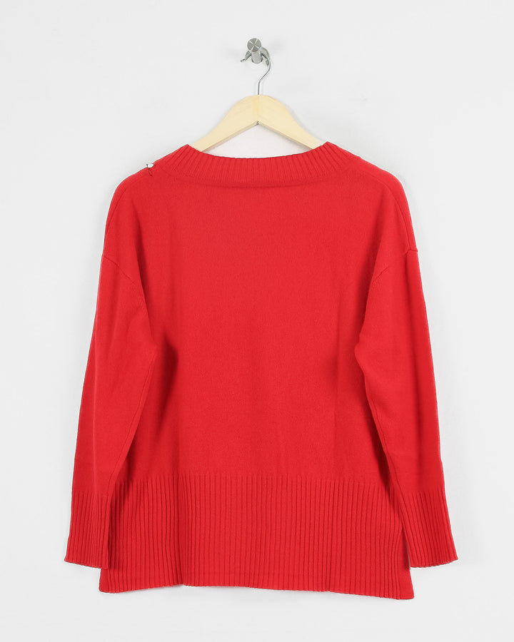 AUTRES COL V ROUGE - Taille M (38)