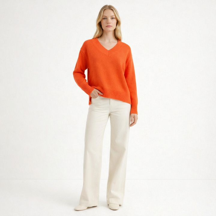 AUTRES COL V ORANGE - Taille M (38)