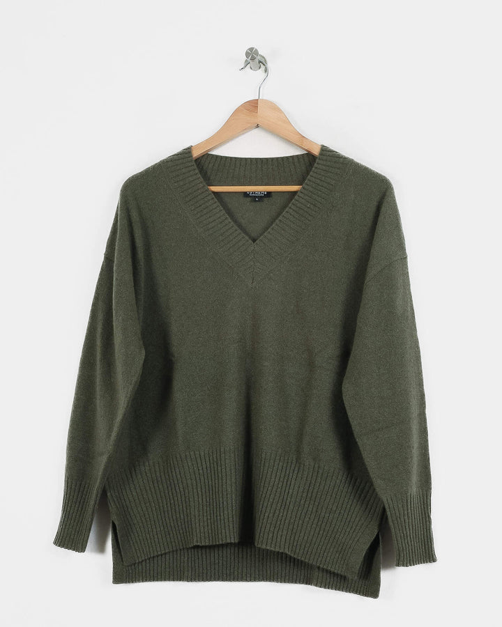 AUTRES COL V VERT - Taille L (40)