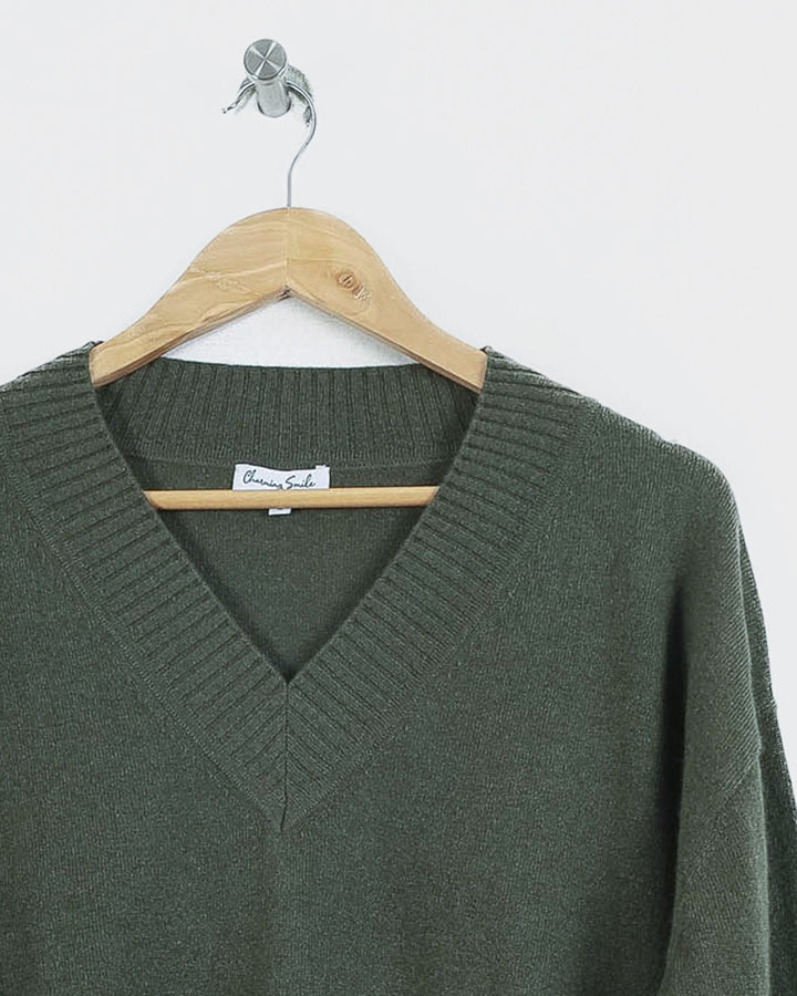 AUTRES COL V VERT - Taille L (40)