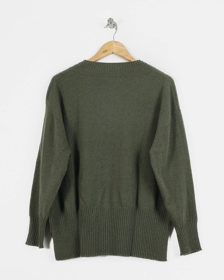 AUTRES COL V VERT - Taille L (40)