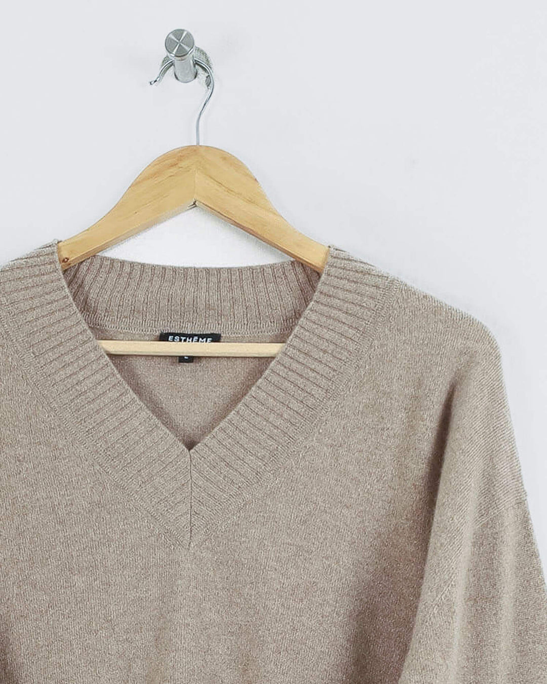 AUTRES COL V BEIGE - Taille L (40)
