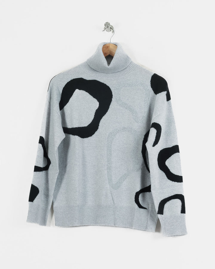 AUTRES COL ROULÉ GRIS - Taille S (36)
