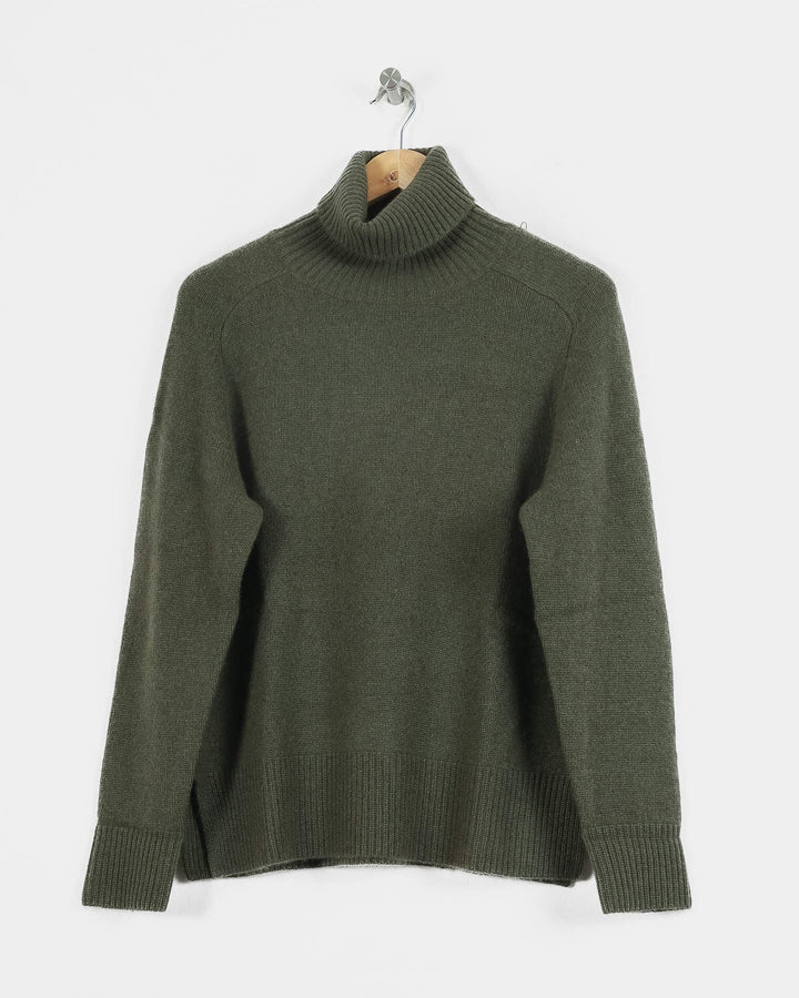 AUTRES COL ROULÉ VERT - Taille M (38)
