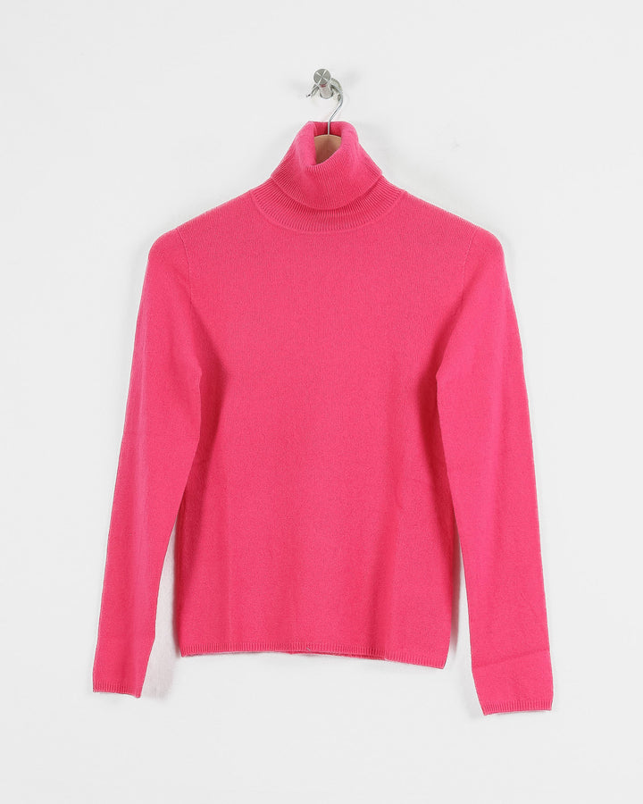AUTRES COL ROULÉ ROSE - Taille S (36)