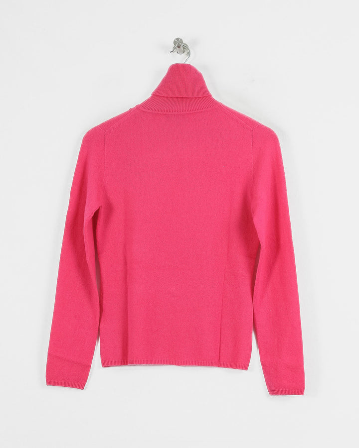 AUTRES COL ROULÉ ROSE - Taille S (36)