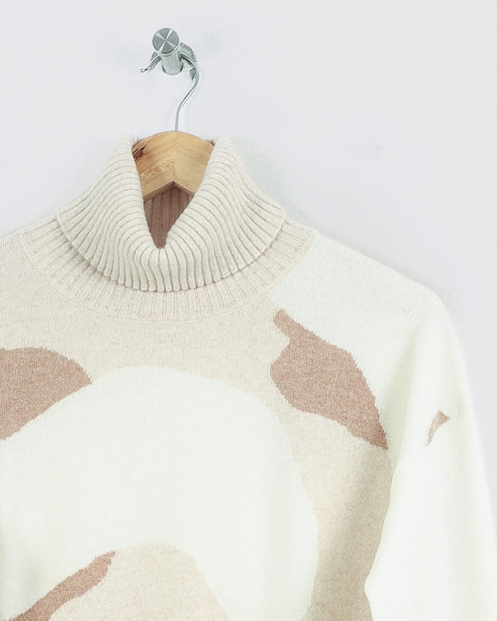 AUTRES COL ROULÉ BEIGE - Taille S (36)