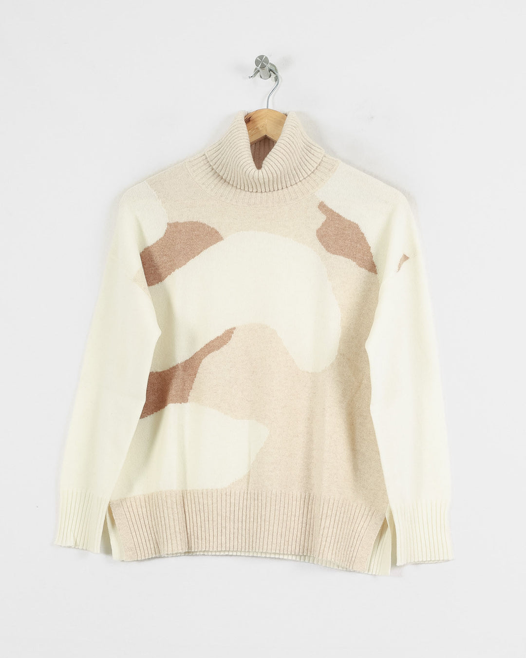 AUTRES COL ROULÉ BEIGE - Taille S (36)