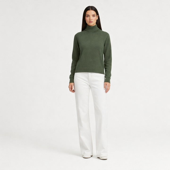 AUTRES COL ROULÉ VERT - Taille XXL (44)