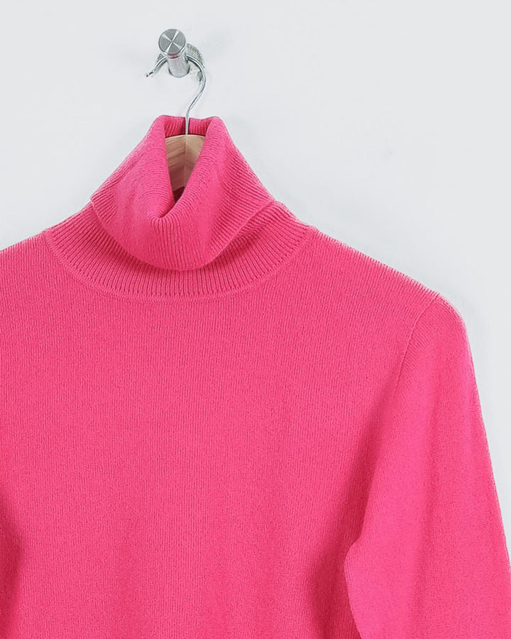 AUTRES COL ROULÉ ROSE - Taille L (40)