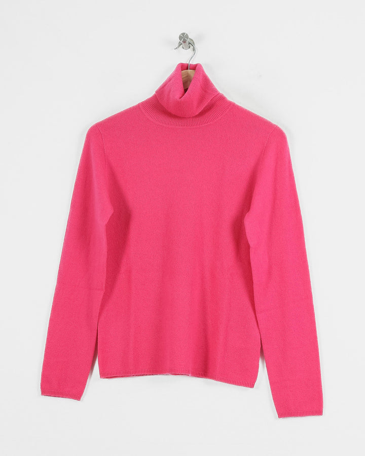 AUTRES COL ROULÉ ROSE - Taille L (40)