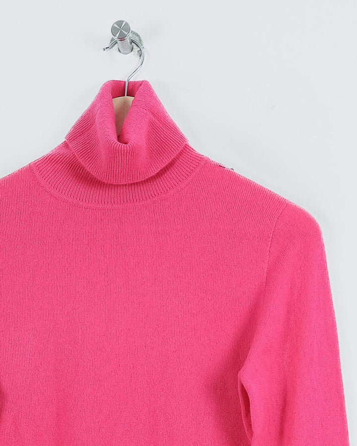 AUTRES COL ROULÉ ROSE - Taille M (38)
