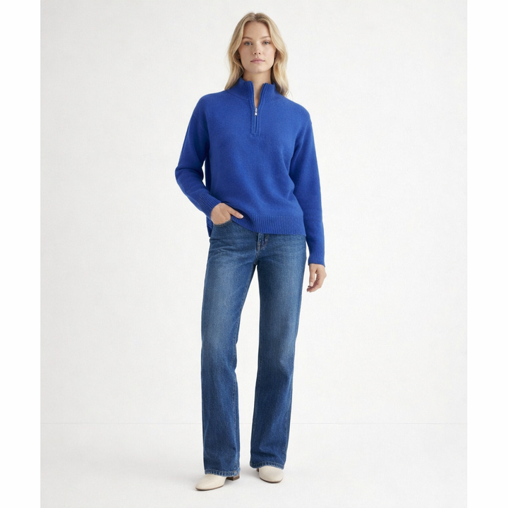 AUTRES COL CHEMINÉE/CAMIONNEUR BLEU - Taille XL (42)