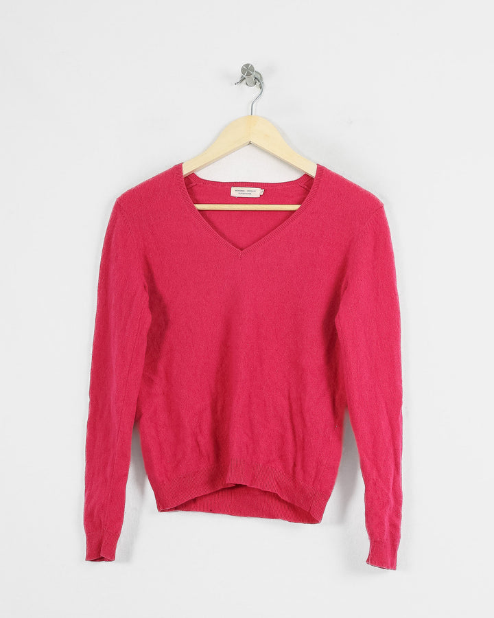 MONOPRIX COL V ROSE - Taille S (36)