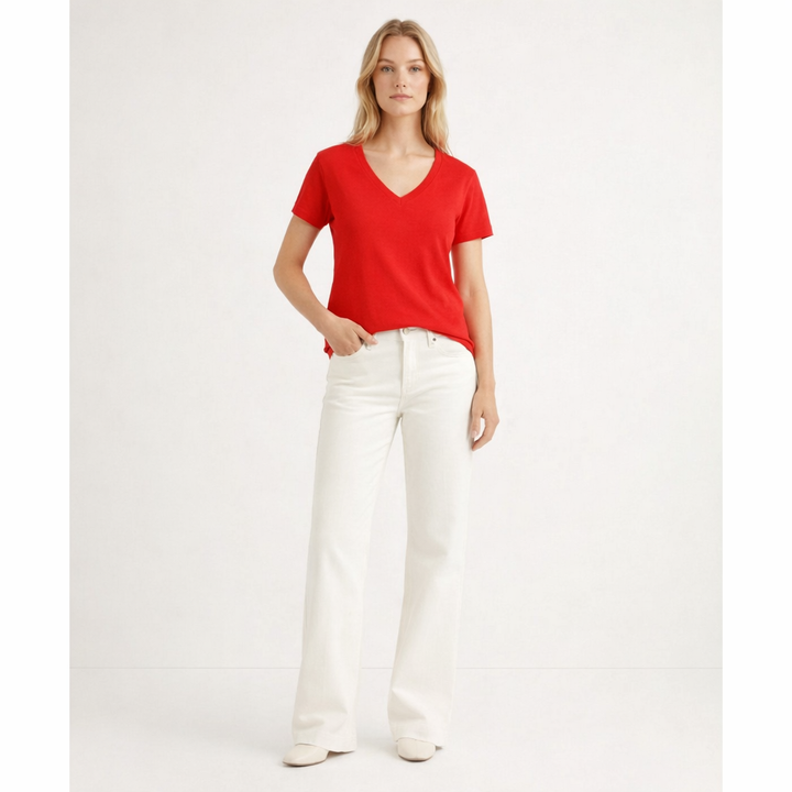 FROM FUTURE COL V ROUGE - Taille M (38)