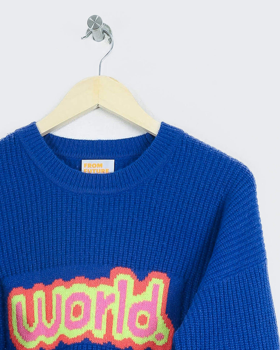 FROM FUTURE COL ROND BLEU - Taille M (38)