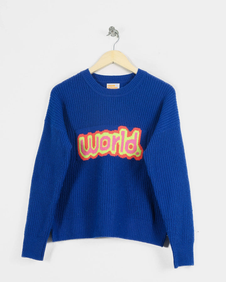 FROM FUTURE COL ROND BLEU - Taille M (38)