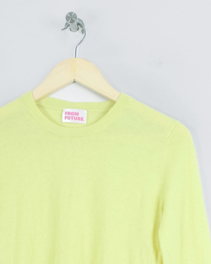 FROM FUTURE COL ROND JAUNE - Taille XS (34)