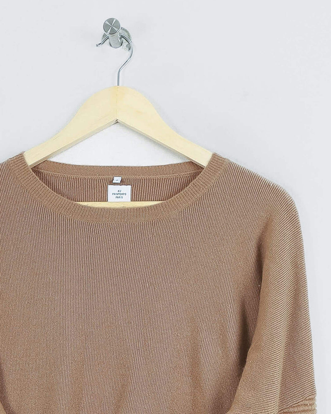PRINTEMPS COL ROND MARON - Taille M (38)