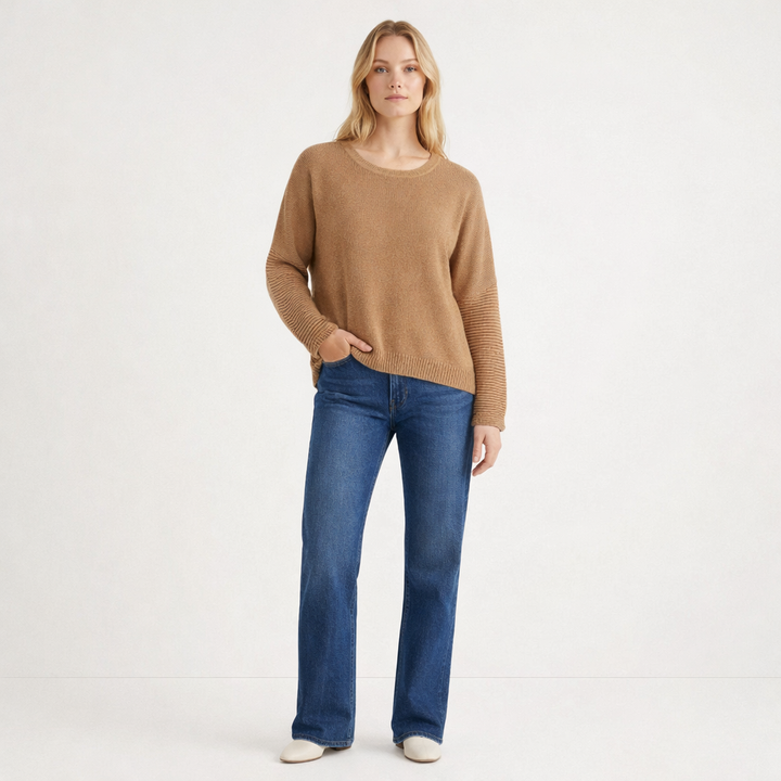 PRINTEMPS COL ROND MARON - Taille M (38)