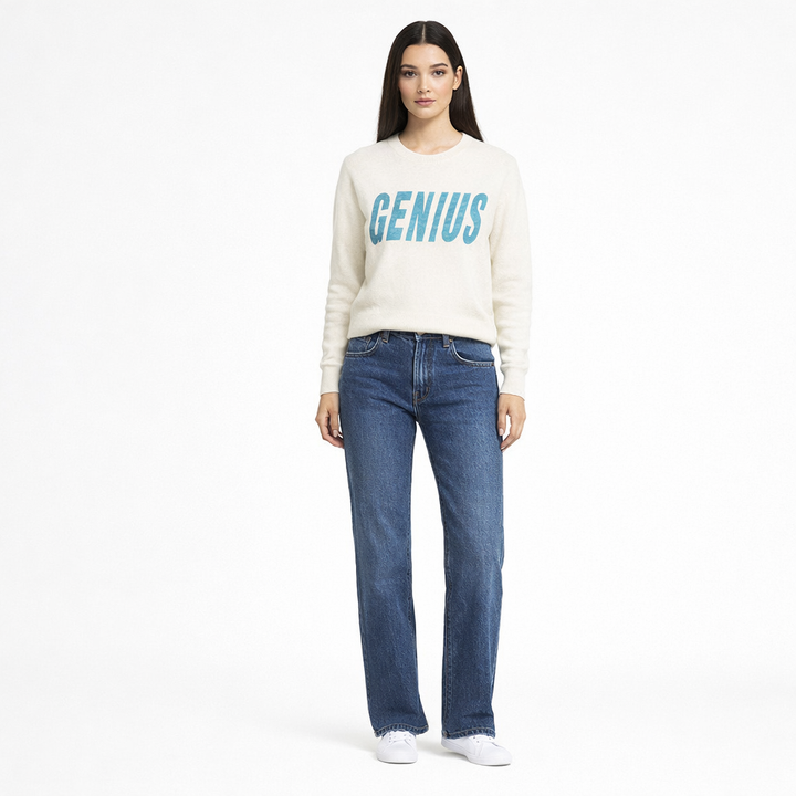 FROM FUTURE COL ROND BEIGE - Taille M (38)