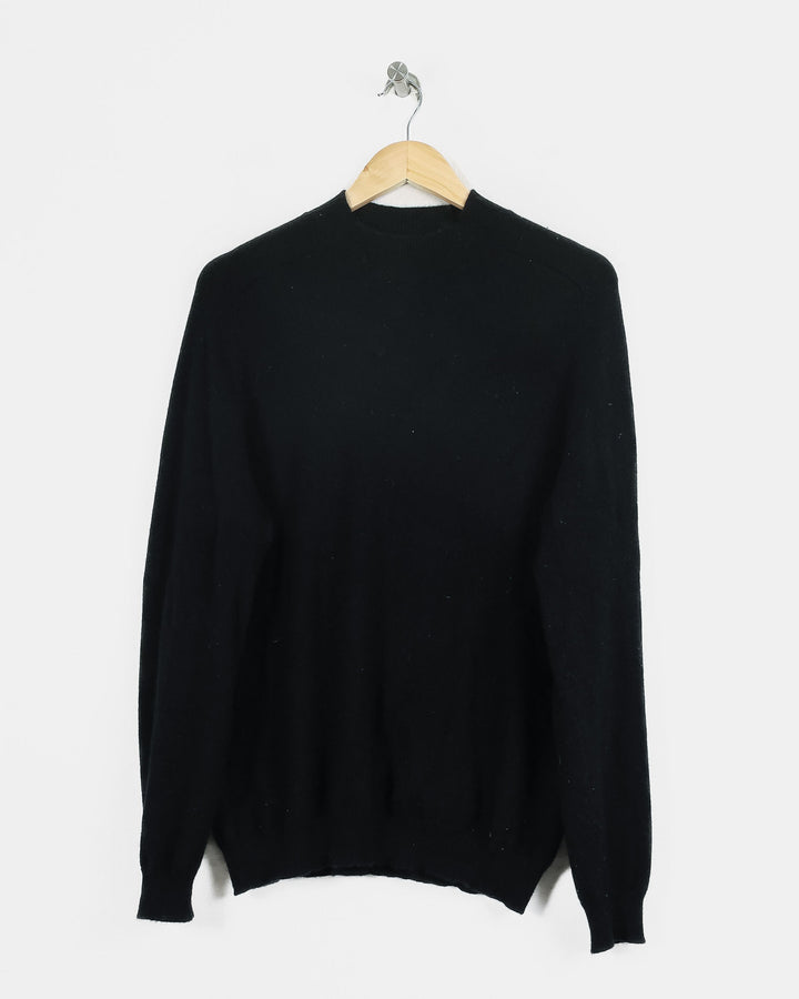 ERIC BOMPARD COL ROULÉ NOIR - Taille L (40)