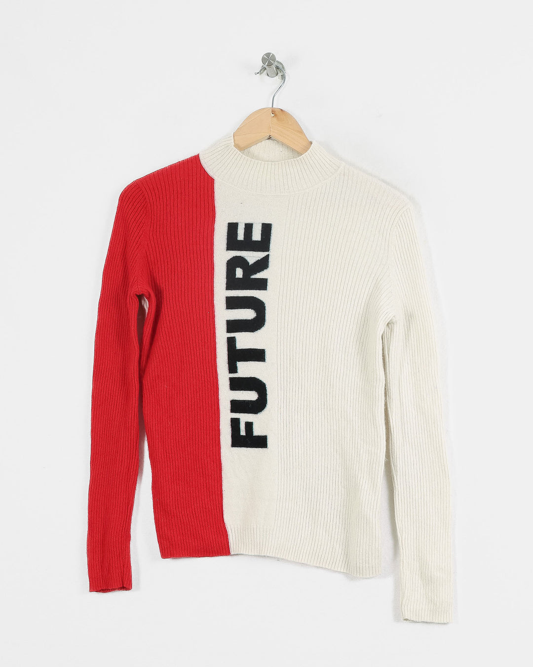 FROM FUTURE COL ROND BEIGE - Taille XL (42)
