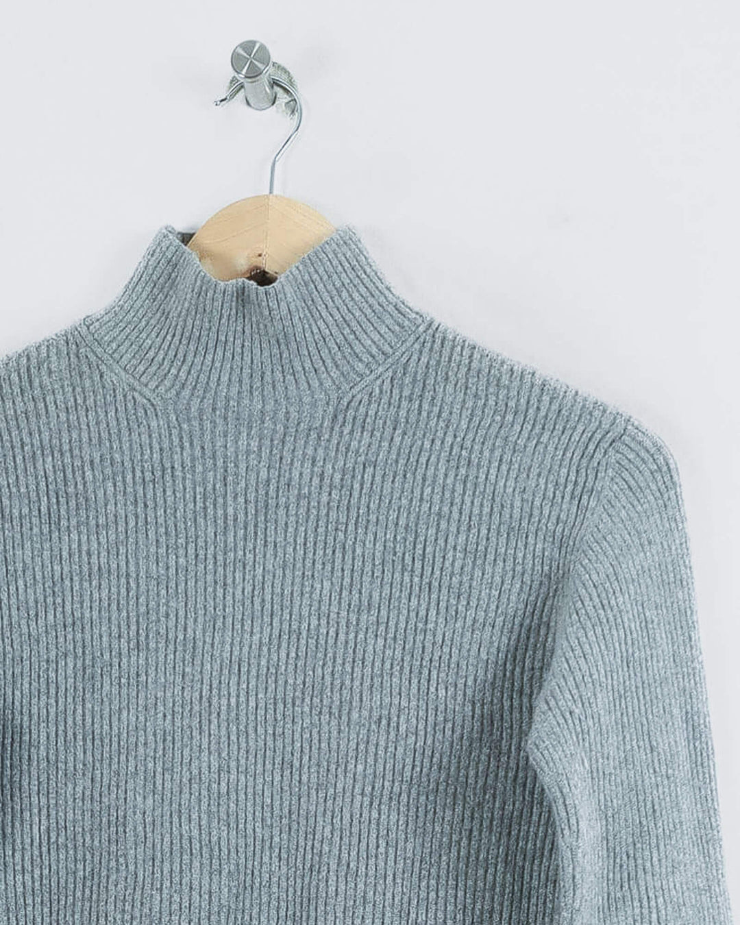 REPEAT COL ROULÉ GRIS - Taille S (36)