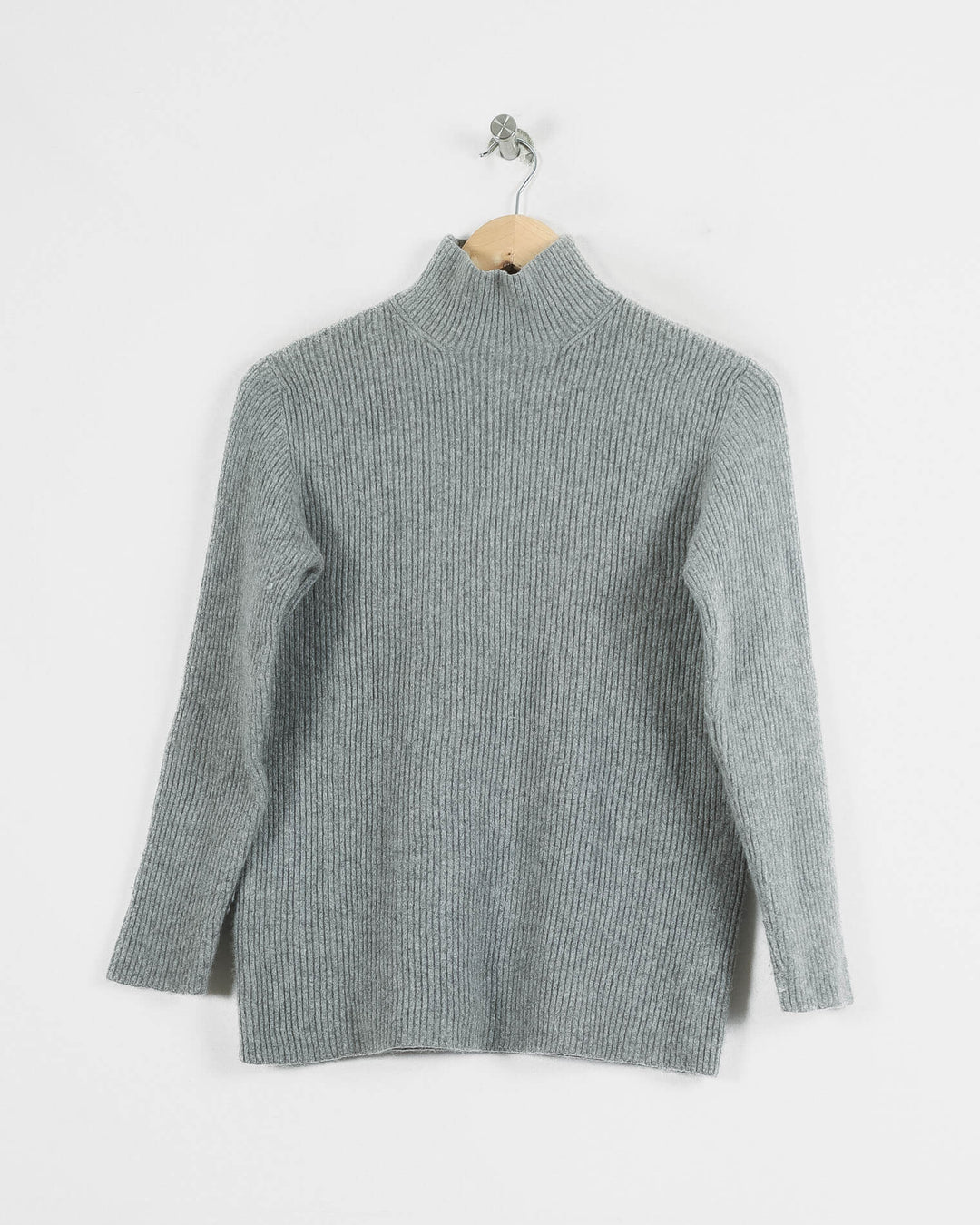 REPEAT COL ROULÉ GRIS - Taille S (36)