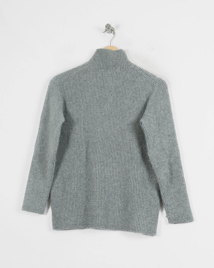 REPEAT COL ROULÉ GRIS - Taille S (36)