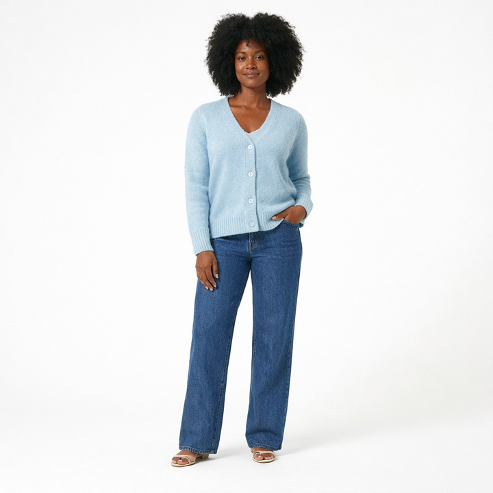 AUTRES COL V BLEU - Taille S (36)