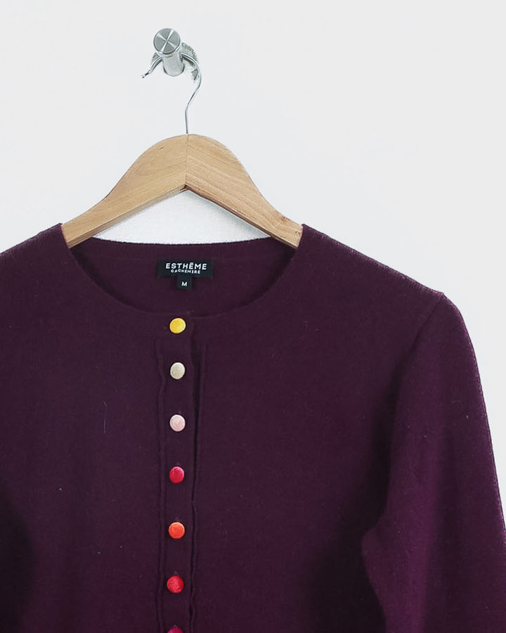 AUTRES COL ROND VIOLET - Taille M (38)