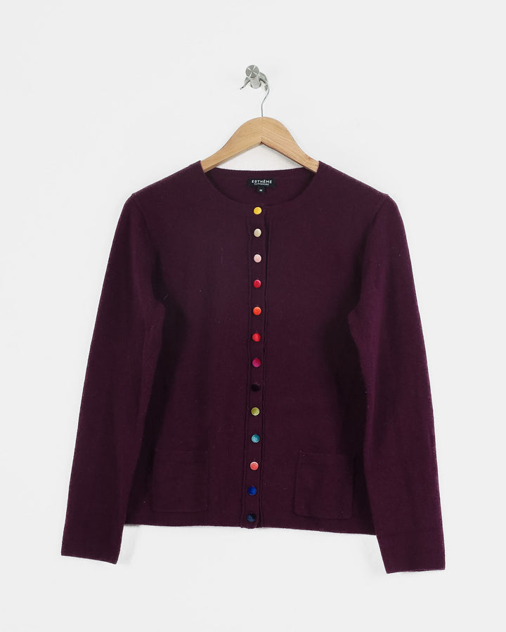 AUTRES COL ROND VIOLET - Taille M (38)