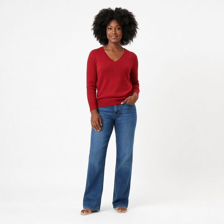 ERIC BOMPARD COL V ROUGE - Taille M (38)