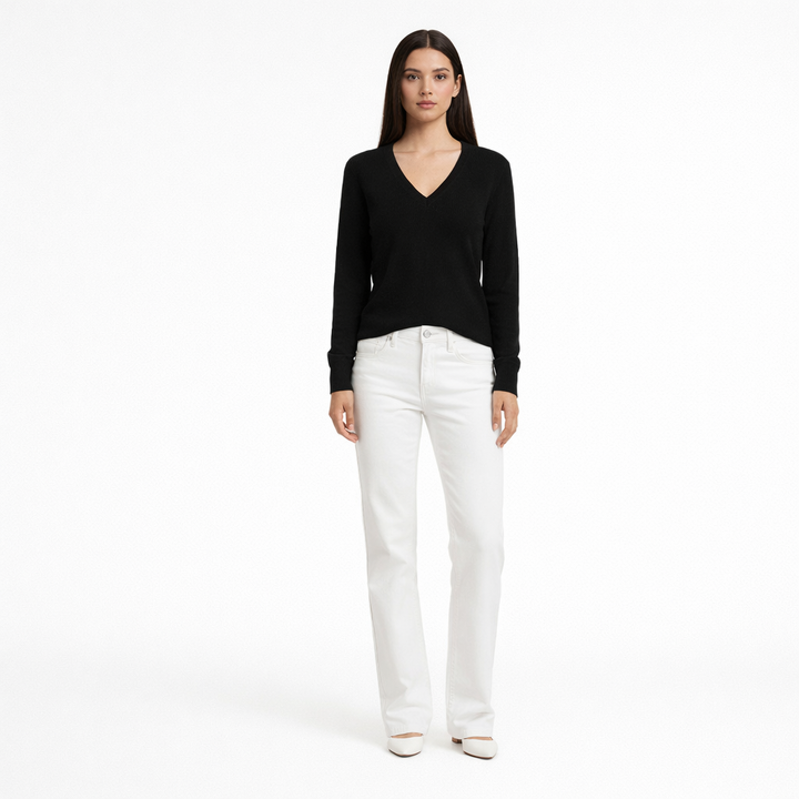 ERIC BOMPARD COL V NOIR - Taille S (36)
