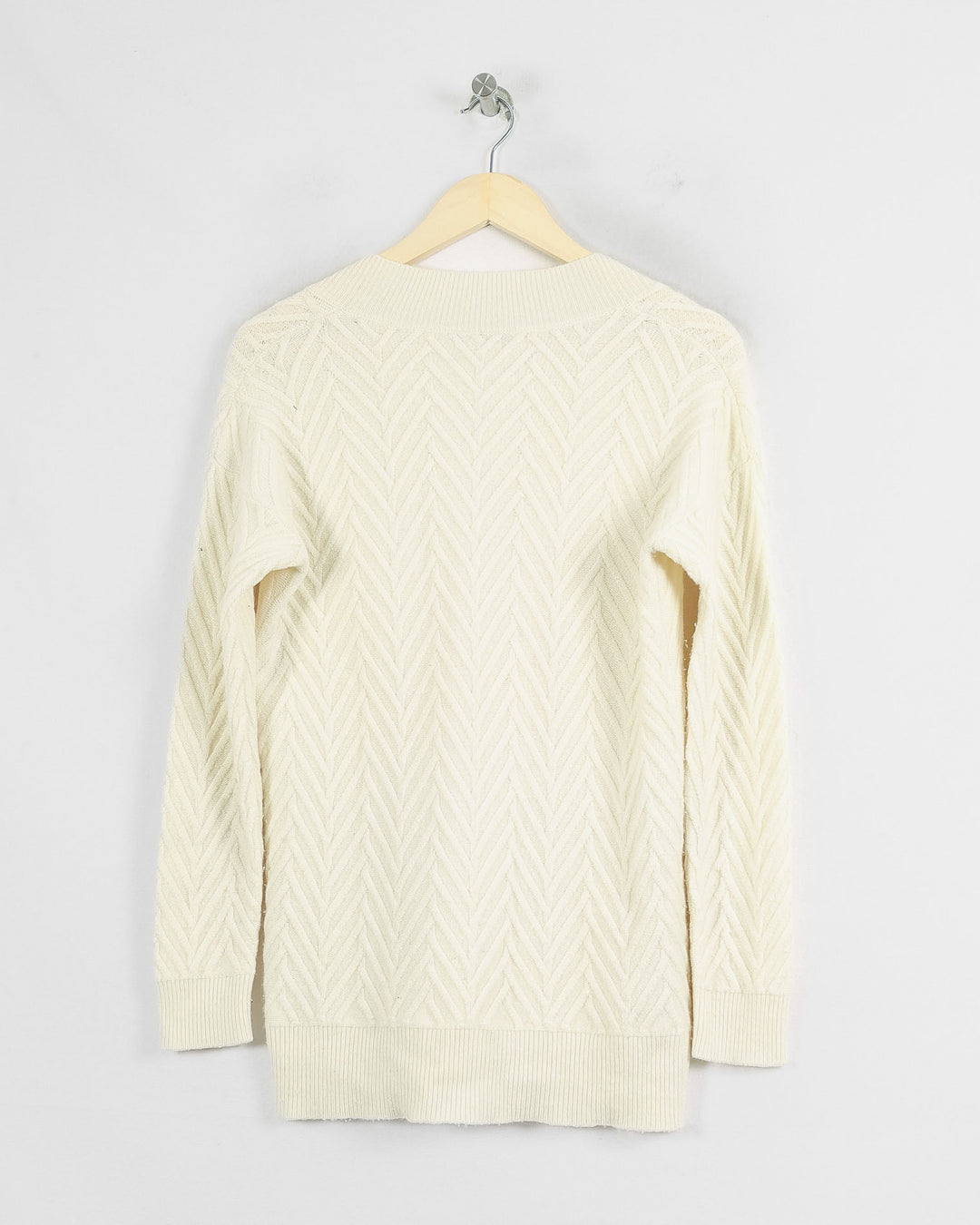 REPEAT COL V BEIGE - Taille S (36)