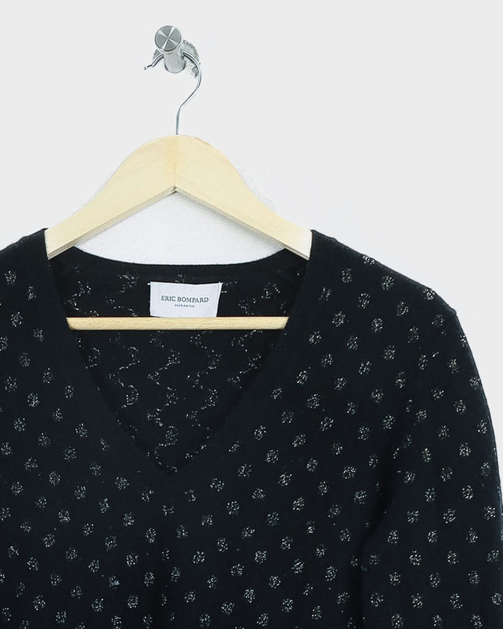 ERIC BOMPARD COL V NOIR - Taille S (36)