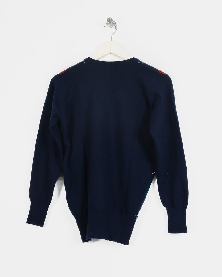 AUTRES COL V BLEU - Taille XS (34)