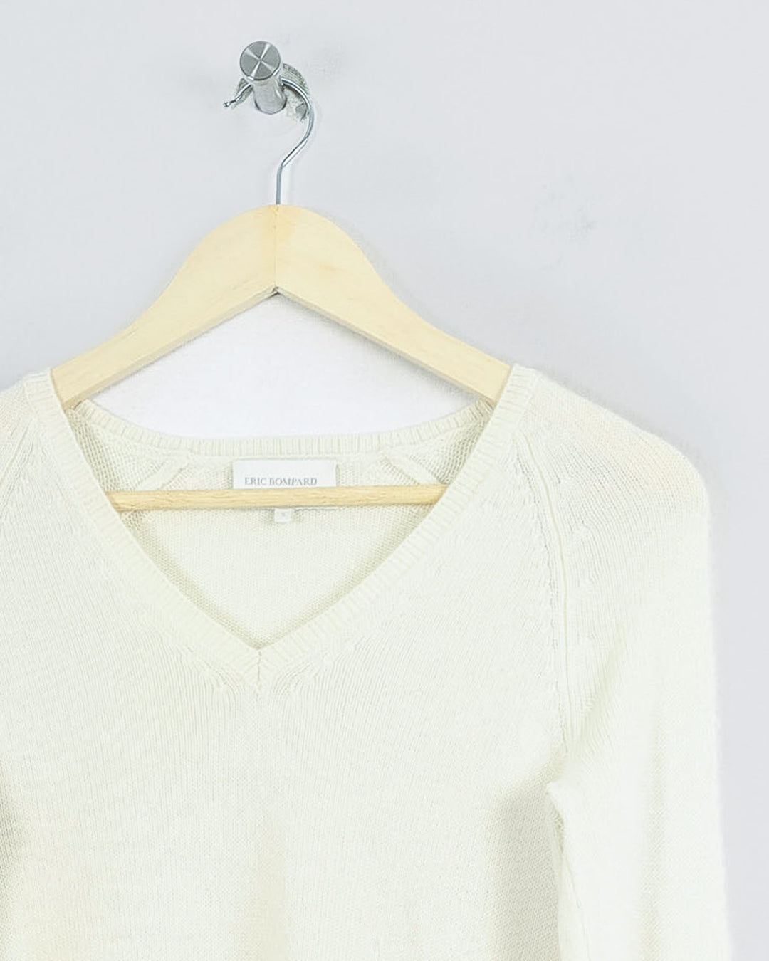 ERIC BOMPARD COL V BEIGE - Taille S (36)