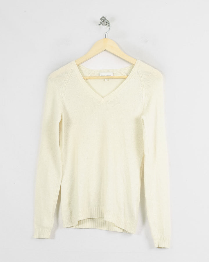 ERIC BOMPARD COL V BEIGE - Taille S (36)
