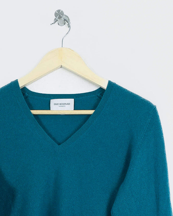 ERIC BOMPARD COL V VERT - Taille L (40)