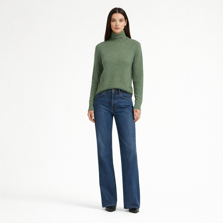 AUTRES COL ROULÉ VERT - Taille XS (34)
