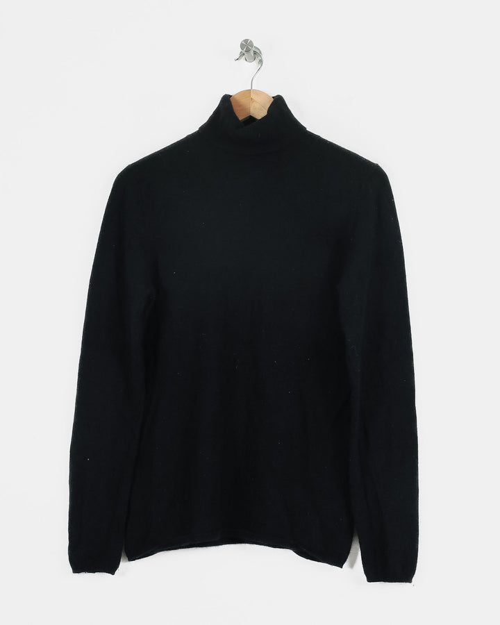 PRINTEMPS COL ROULÉ NOIR - Taille L (40)