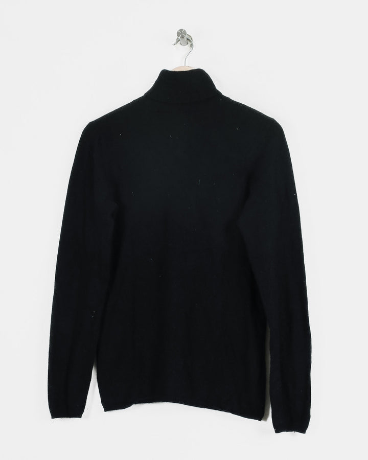 PRINTEMPS COL ROULÉ NOIR - Taille L (40)