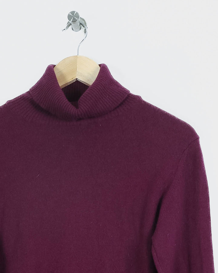 AUTRES COL ROULÉ VIOLET - Taille M (38)