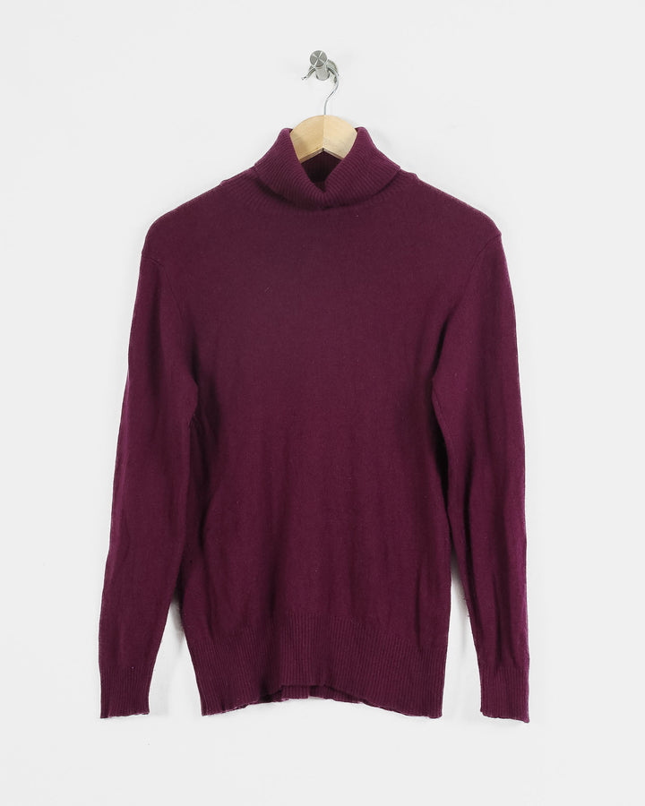 AUTRES COL ROULÉ VIOLET - Taille M (38)